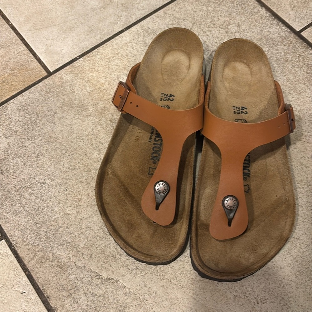 Birkenstock size 42 like new. Worn twice at most.